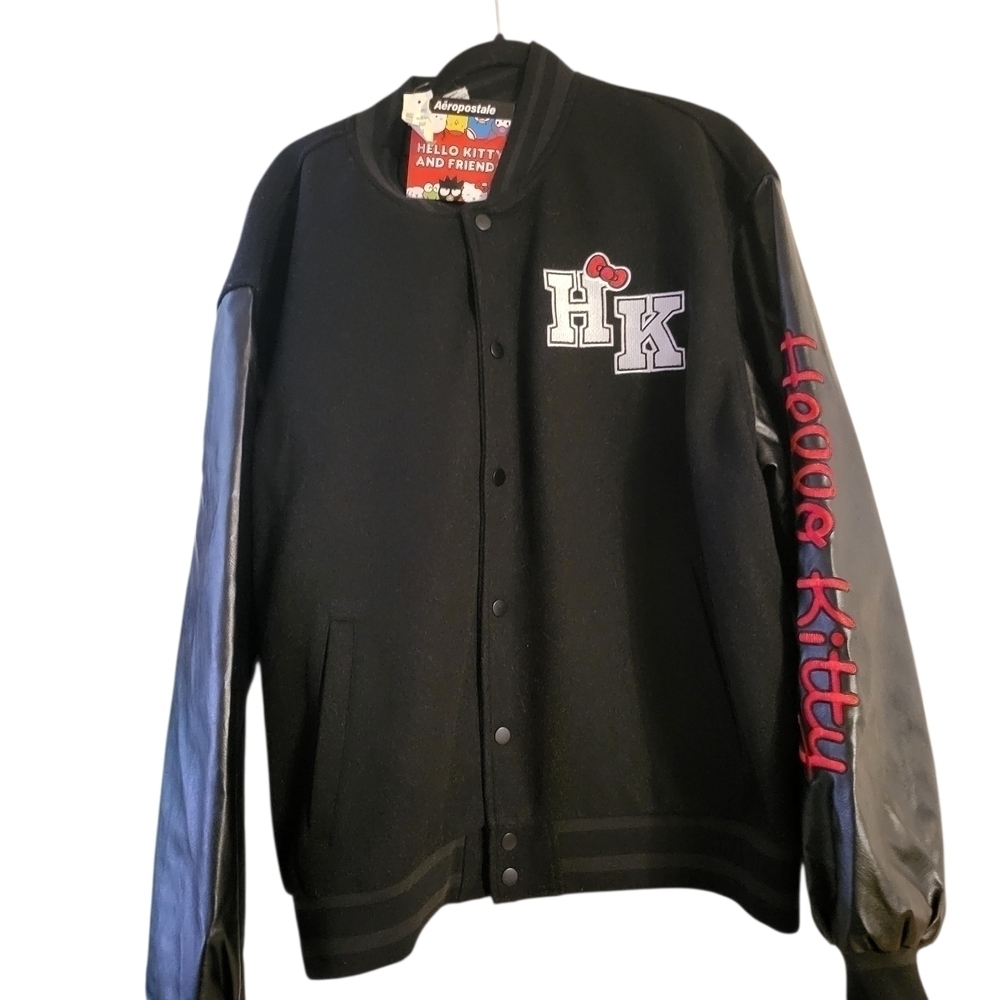 NWT Hello Kitty x Aéropostale Varsity Bomber Jacket - XL